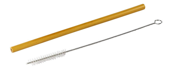 100%のタケ使い捨て可能なわら子供の有機性飲む使用法のための19cm 22cm
